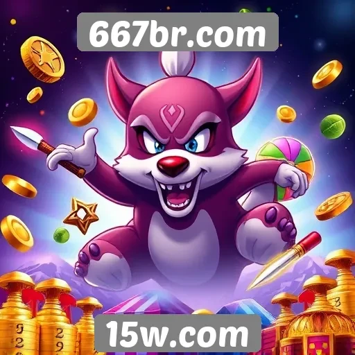 Diversidade de jogos disponíveis em 667br.com